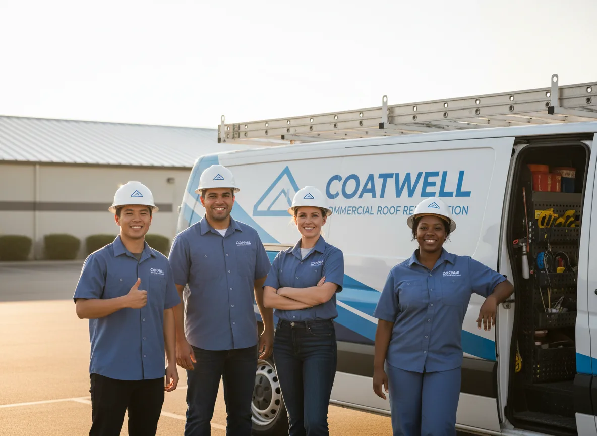 Commercial roof coating company in Lyons, OR